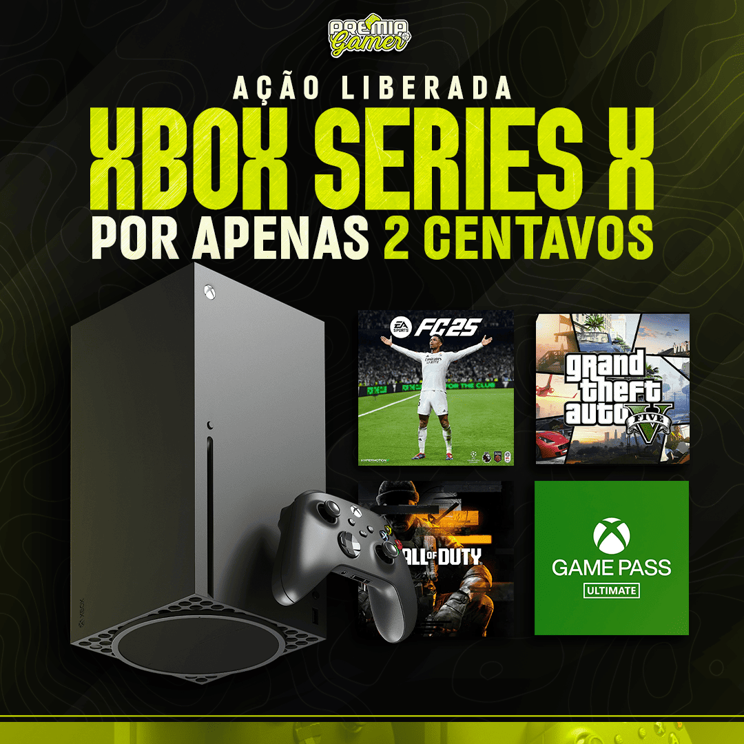 3º Edição - Xbox Series X ou R$3000